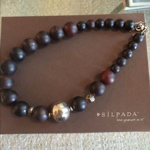 Silpada Sterling Silver Artisanal Beaded Necklace